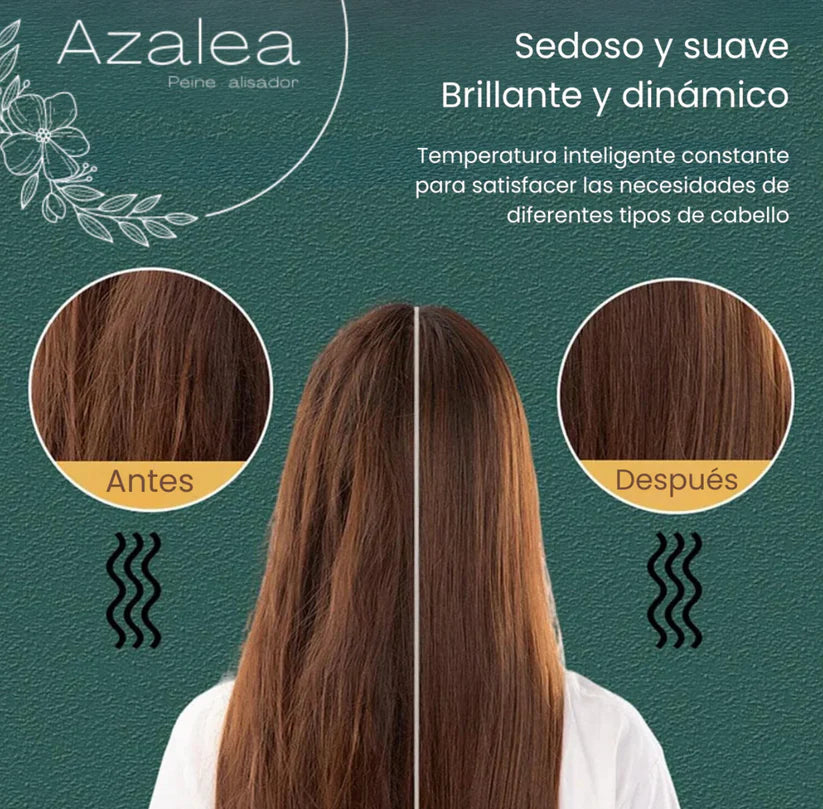 Azalea: Peine alisador eléctrico